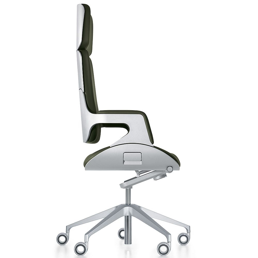 Silver 362S mit Lederbezug von Interstuhl