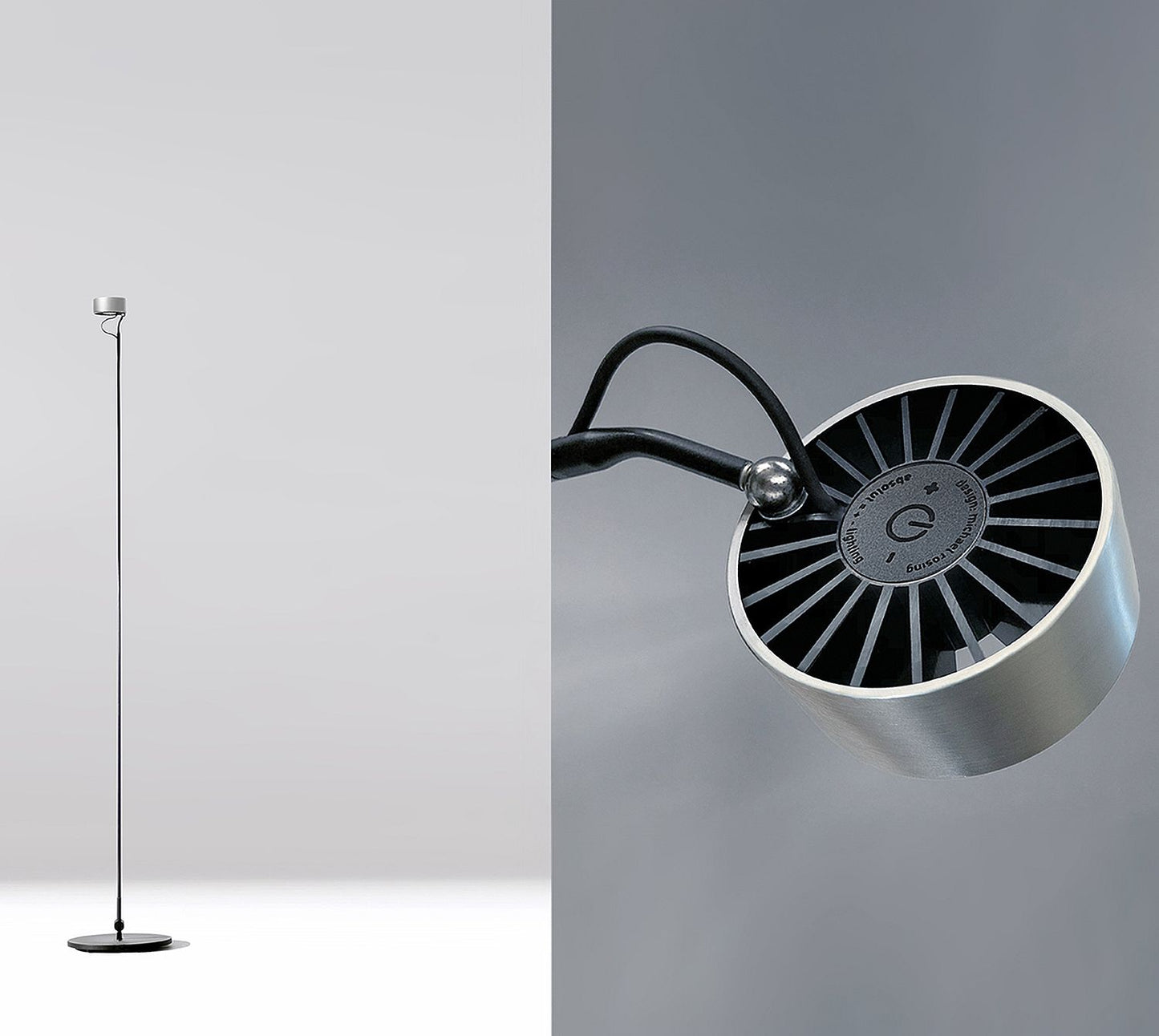 Standleuchte Basica 130 cm von Radius Absolut