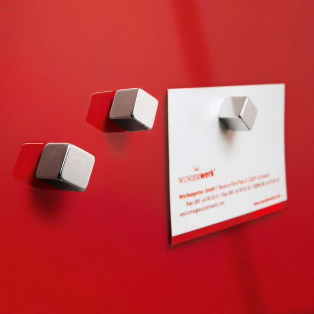 SuperDym 4er Magneteset Cube-Design von Sigel