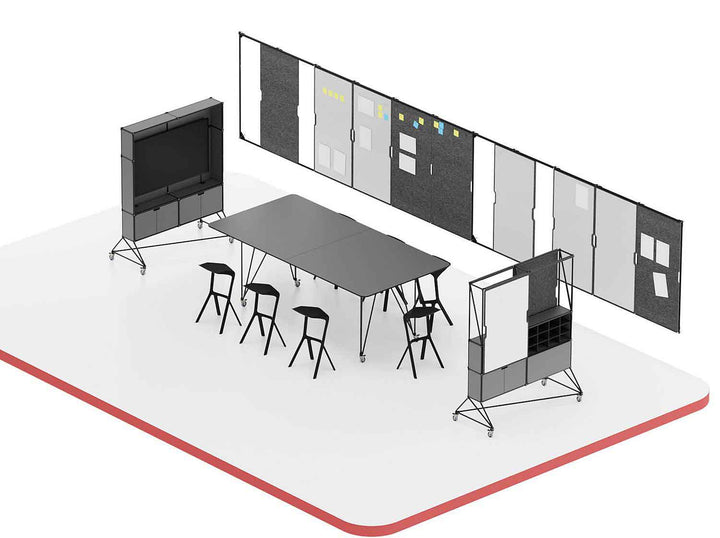 TV/Technik-Rack RemoteParti 74484 von System 180
