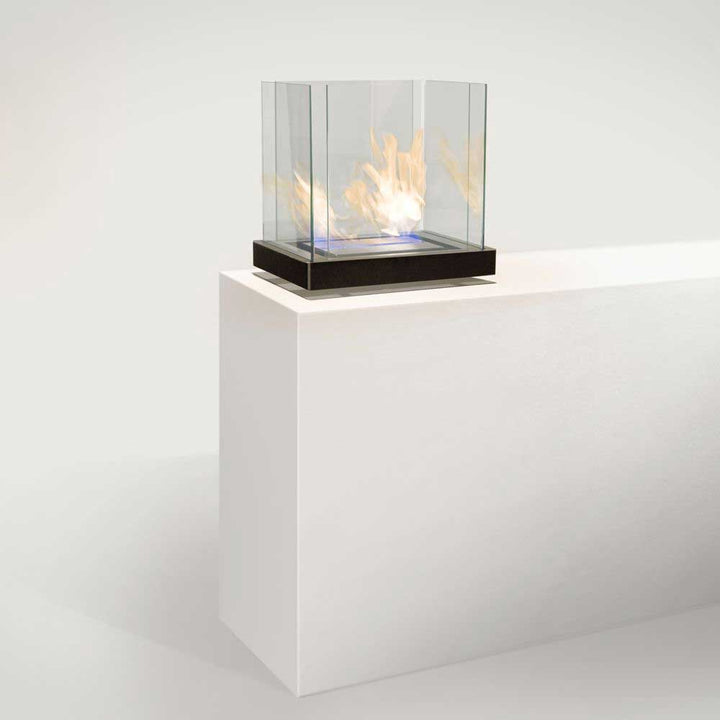 Top Flame Kamin für den Boden von Radius Absolut