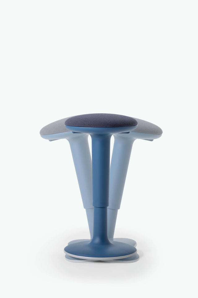 Höhenverstellbare Stehhilfe, Gepolsterte, drehbare Sitzfläche