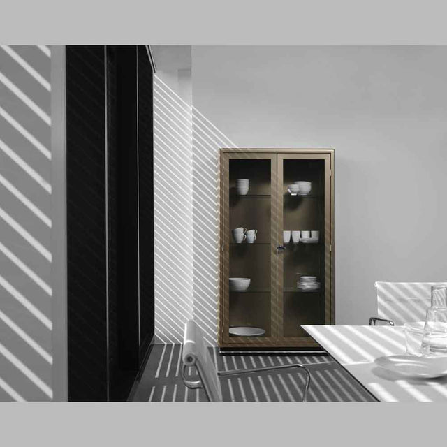 Vitrine SB424-2 mit zwei Glastüren von Müller Möbel