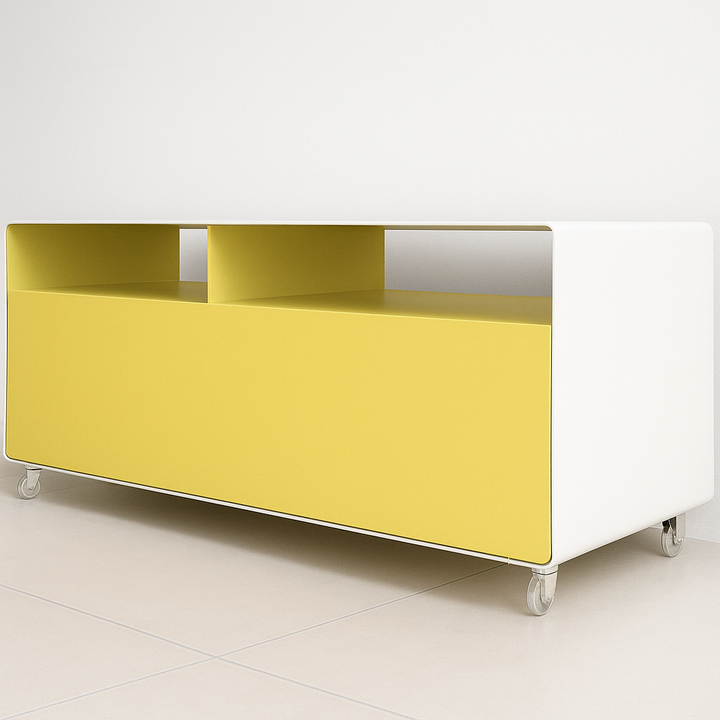 Sideboard R 109N mit Klapptür auf Rollen von Müller Möbel