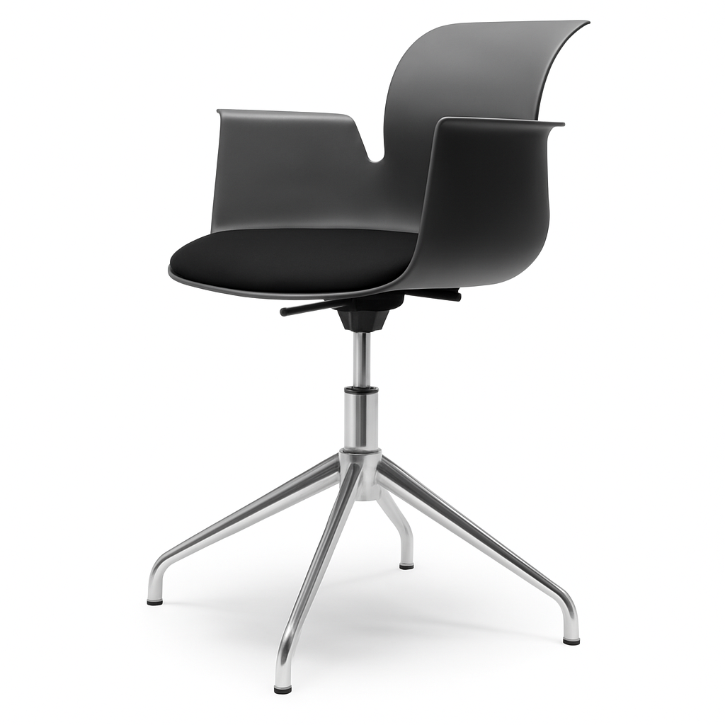 PRO ARMCHAIR Vierstern-Aluminiumgestell