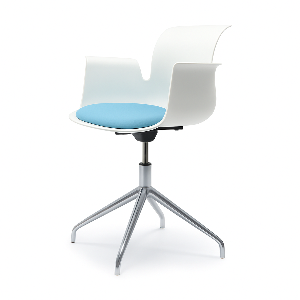 PRO ARMCHAIR Vierstern-Aluminiumgestell