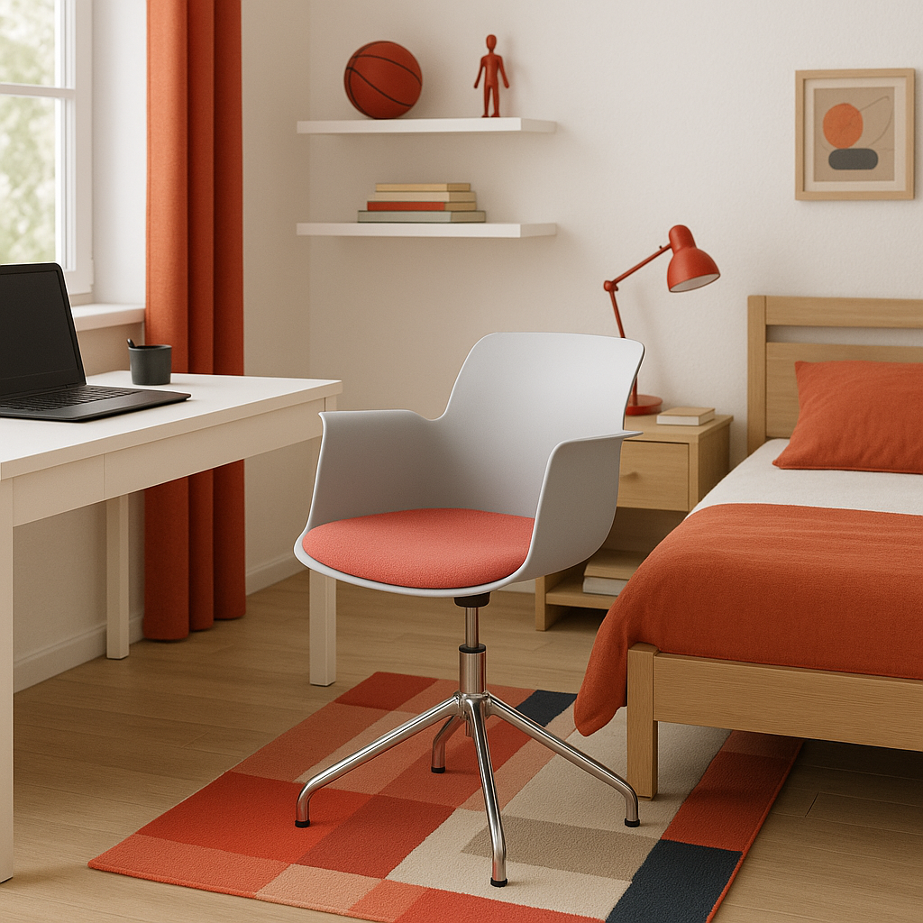 PRO ARMCHAIR Vierstern-Aluminiumgestell