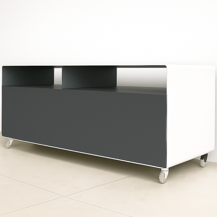 Sideboard R 109N mit Klapptür auf Rollen von Müller Möbel
