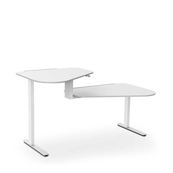 Aeris Active Office Desk in Weiß