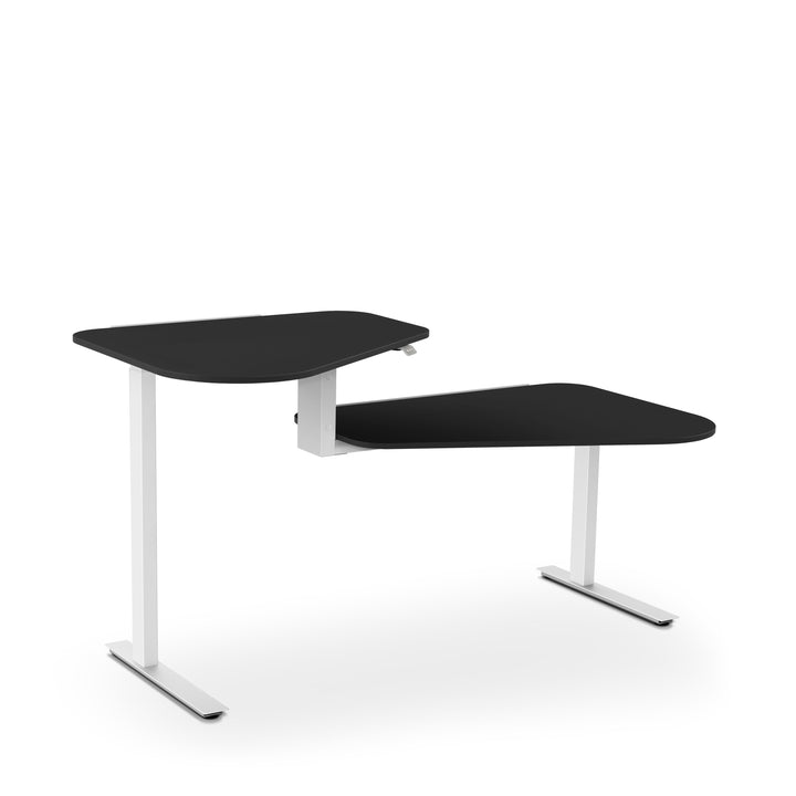 Aeris Active Office Desk in Weiß