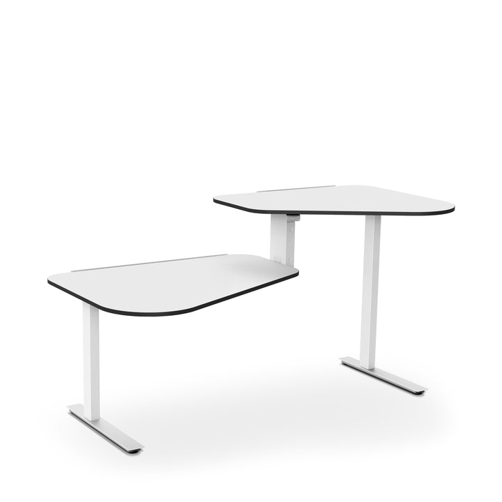 Aeris Active Office Desk in Weiß