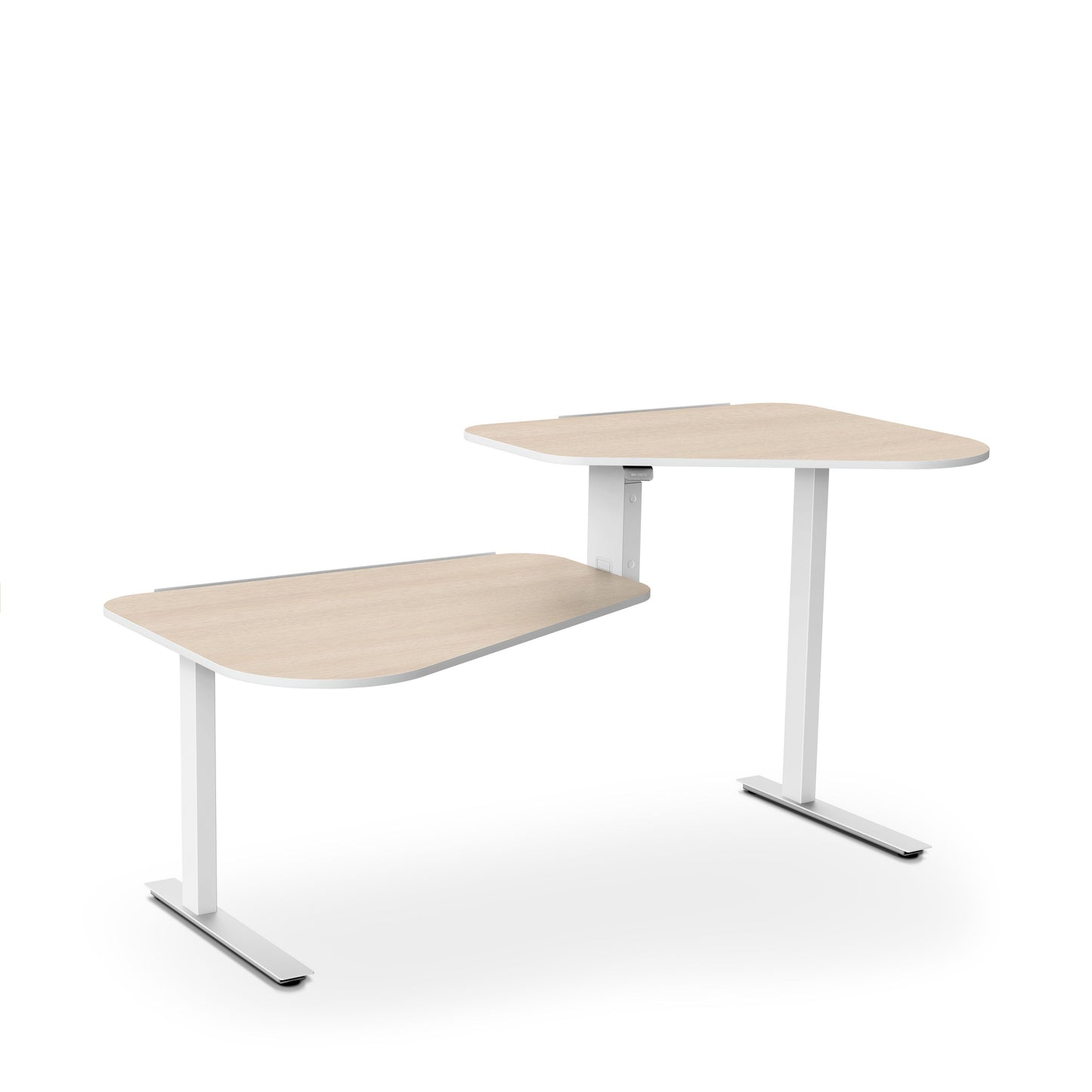 Aeris Active Office Desk in Weiß