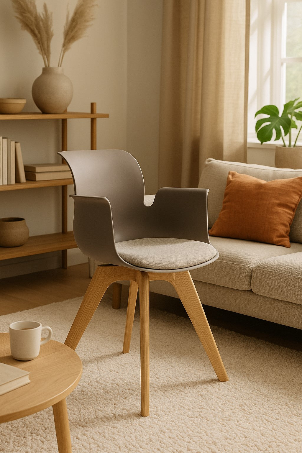 Pro Armchair Viersternholzgestell von Flötotto