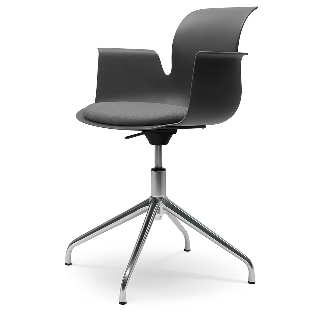 PRO ARMCHAIR Vierstern-Aluminiumgestell