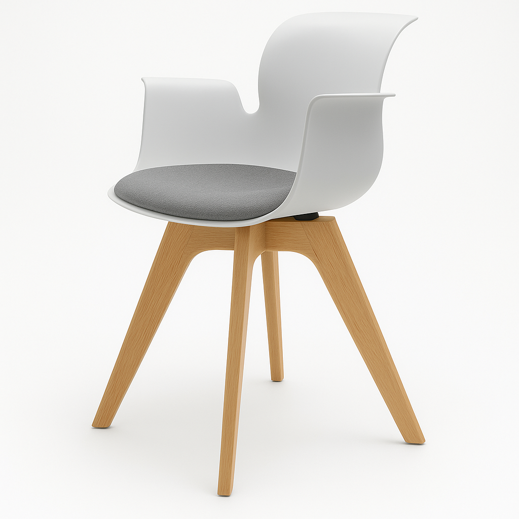 Pro Armchair Viersternholzgestell von Flötotto