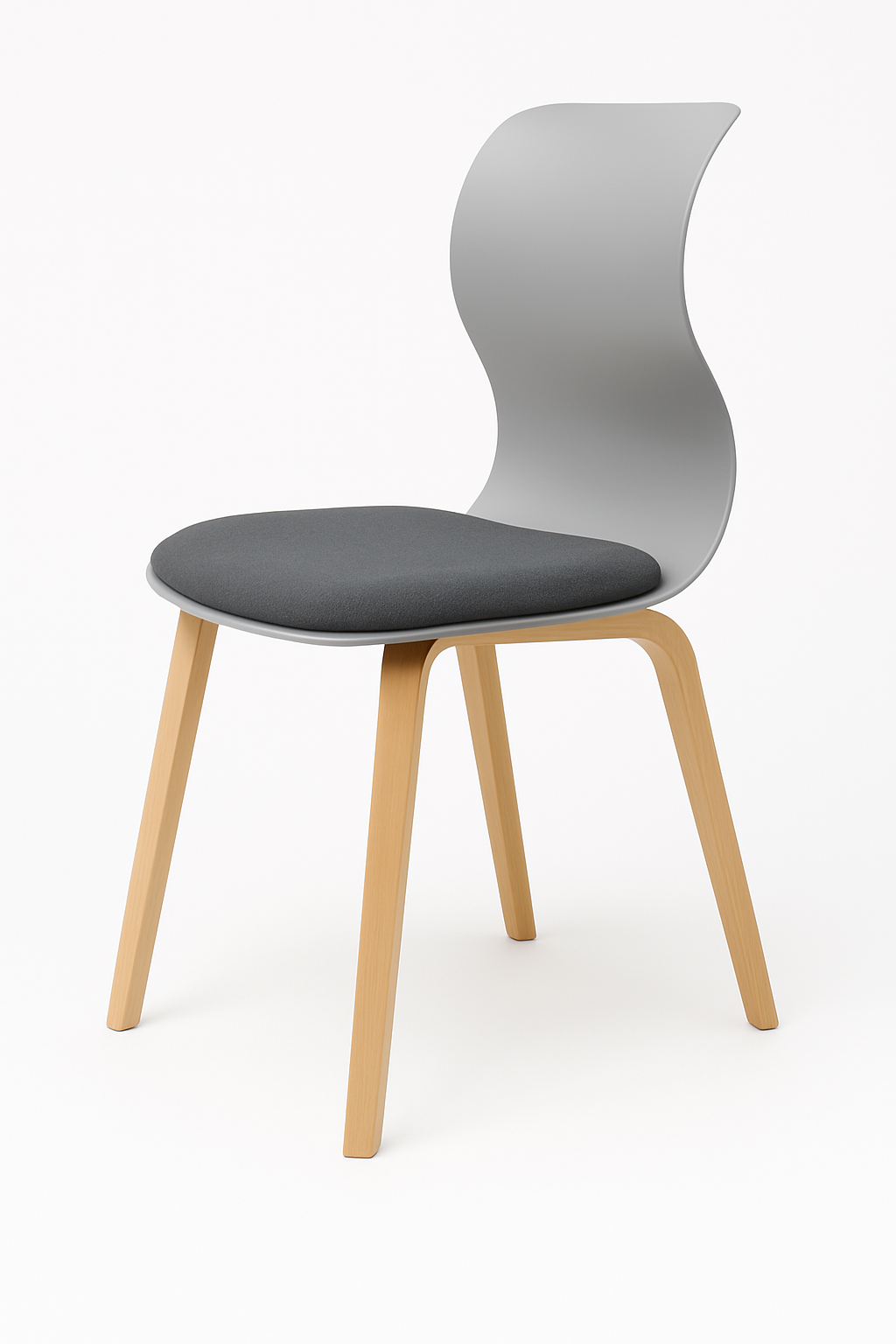 Pro Chair Vierbeinholzgestell von Flötotto