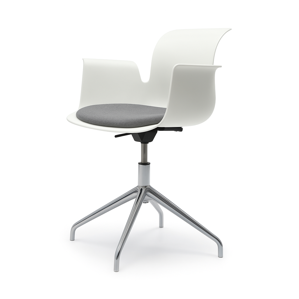 PRO ARMCHAIR Vierstern-Aluminiumgestell