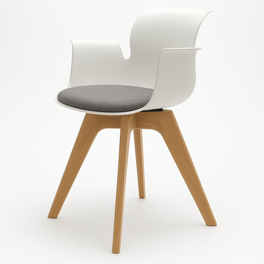 Pro Armchair Viersternholzgestell von Flötotto