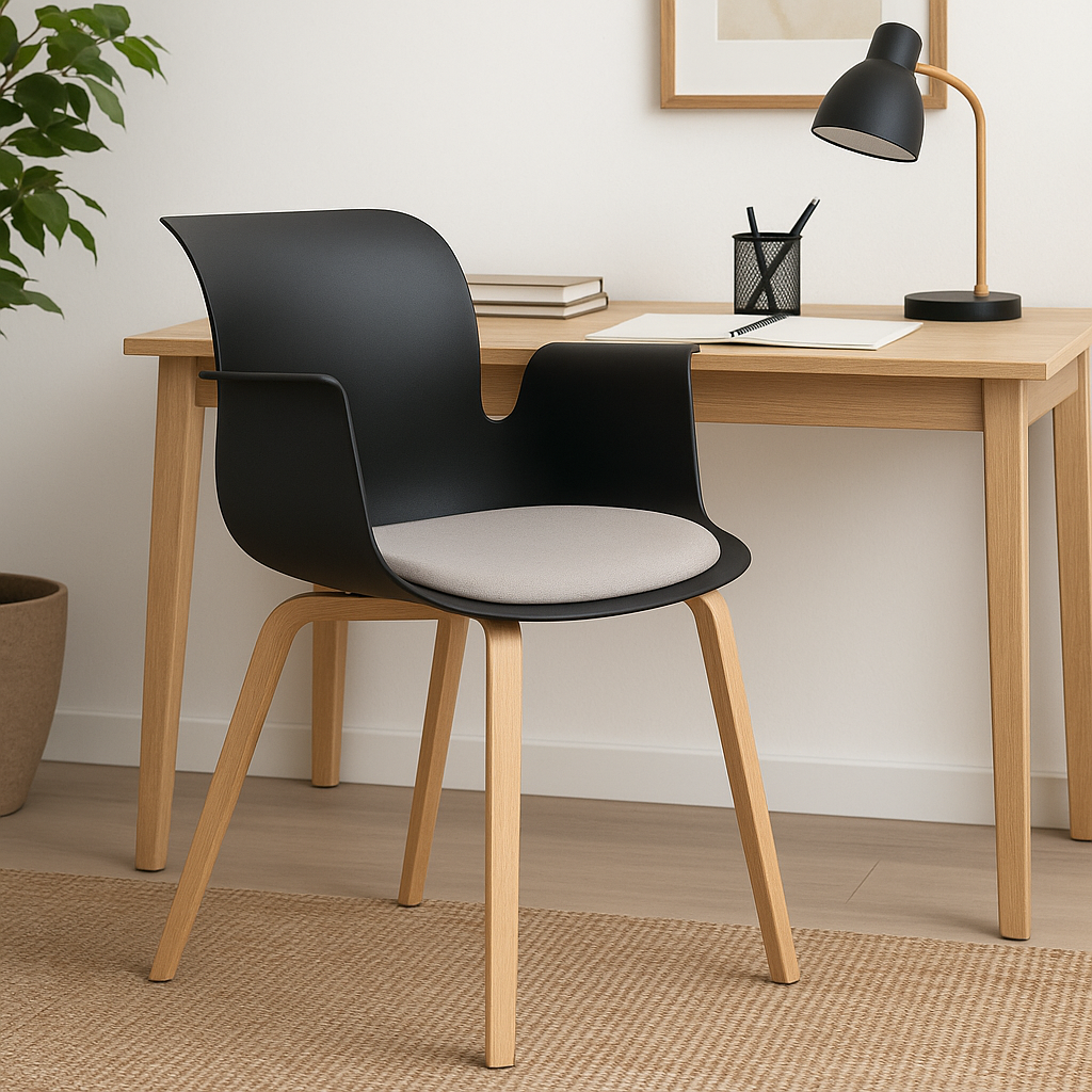 Pro Armchair Vierbeinholzgestell von Flötotto
