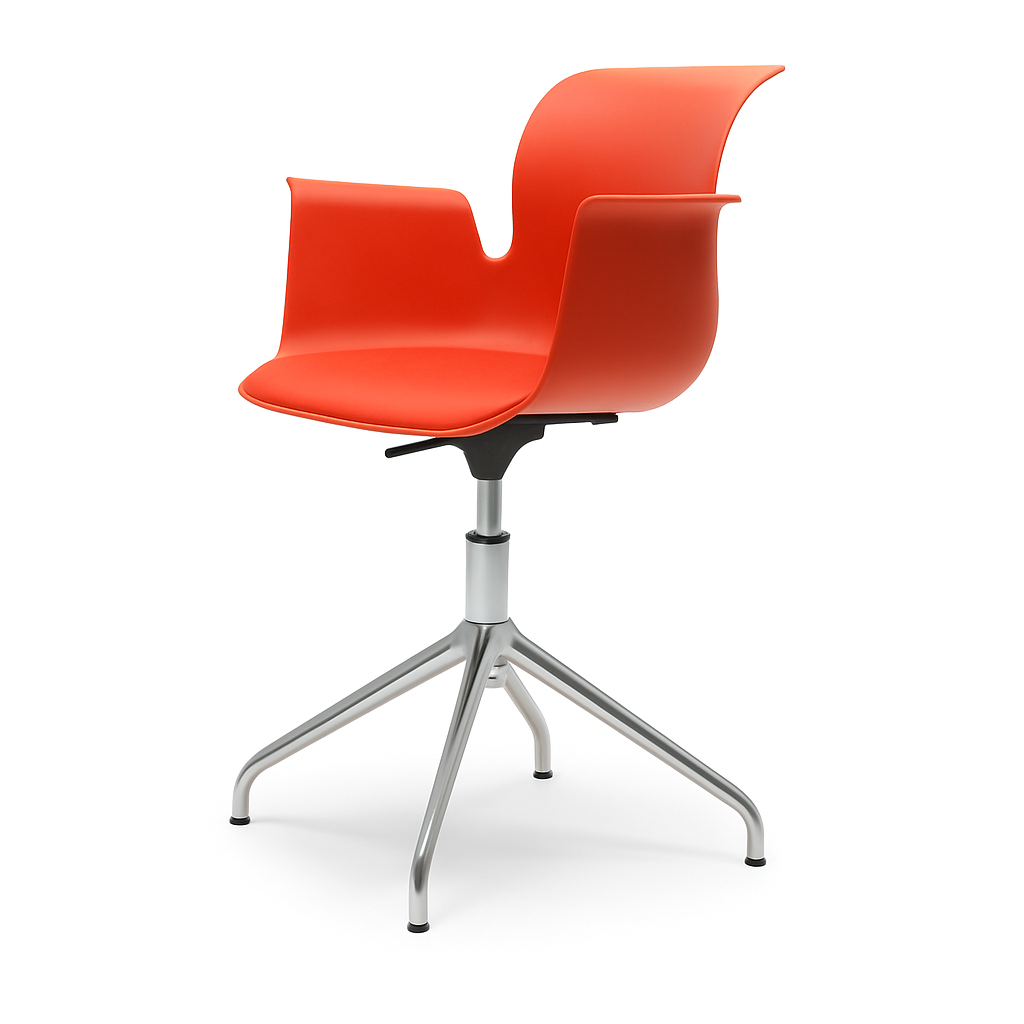 PRO ARMCHAIR Vierstern-Aluminiumgestell