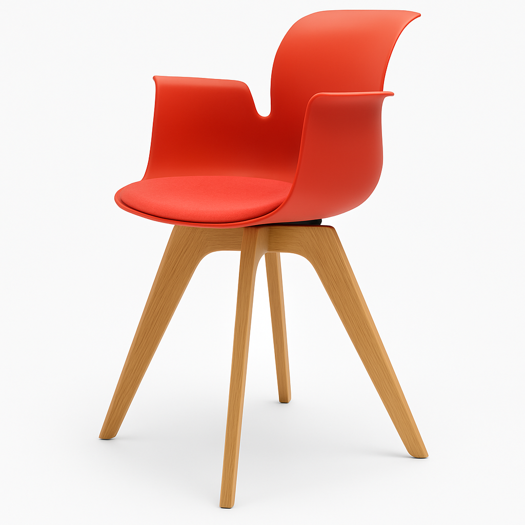 Pro Armchair Viersternholzgestell von Flötotto