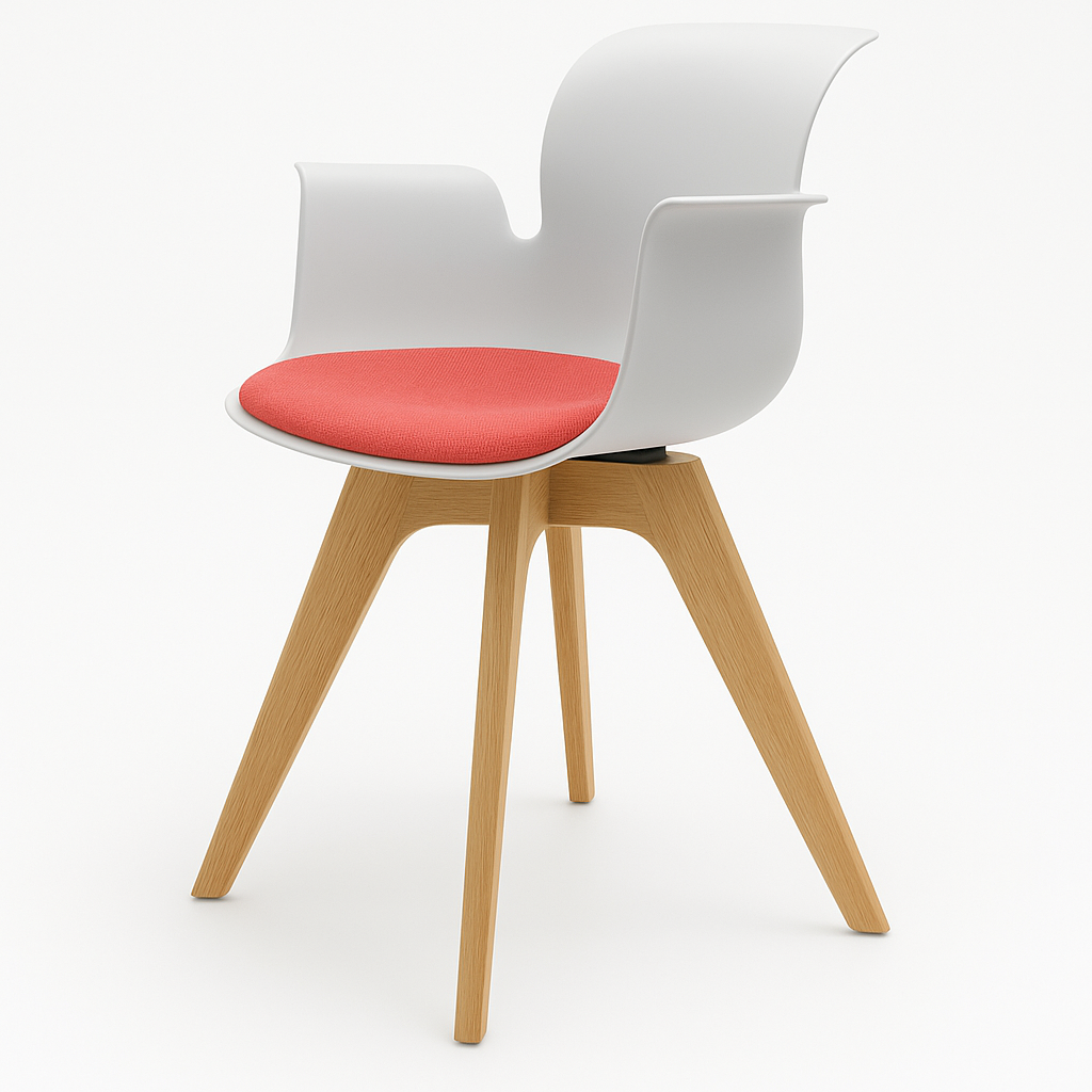 Pro Armchair Viersternholzgestell von Flötotto