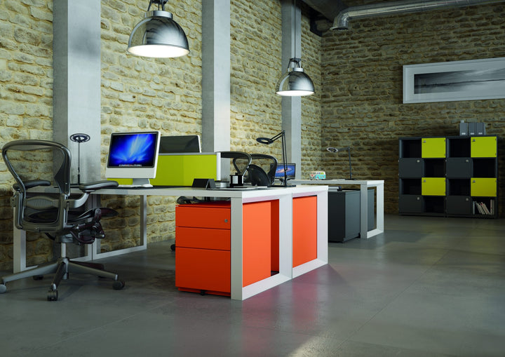 Rollcontainer Note™ mit Griffleiste