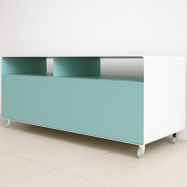Sideboard R 109N mit Klapptür auf Rollen von Müller Möbel