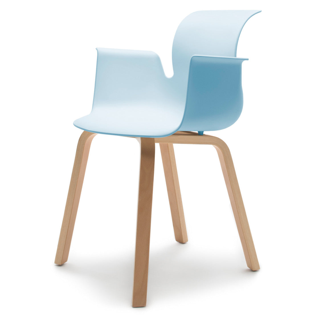 Pro Armchair Vierbeinholzgestell von Flötotto