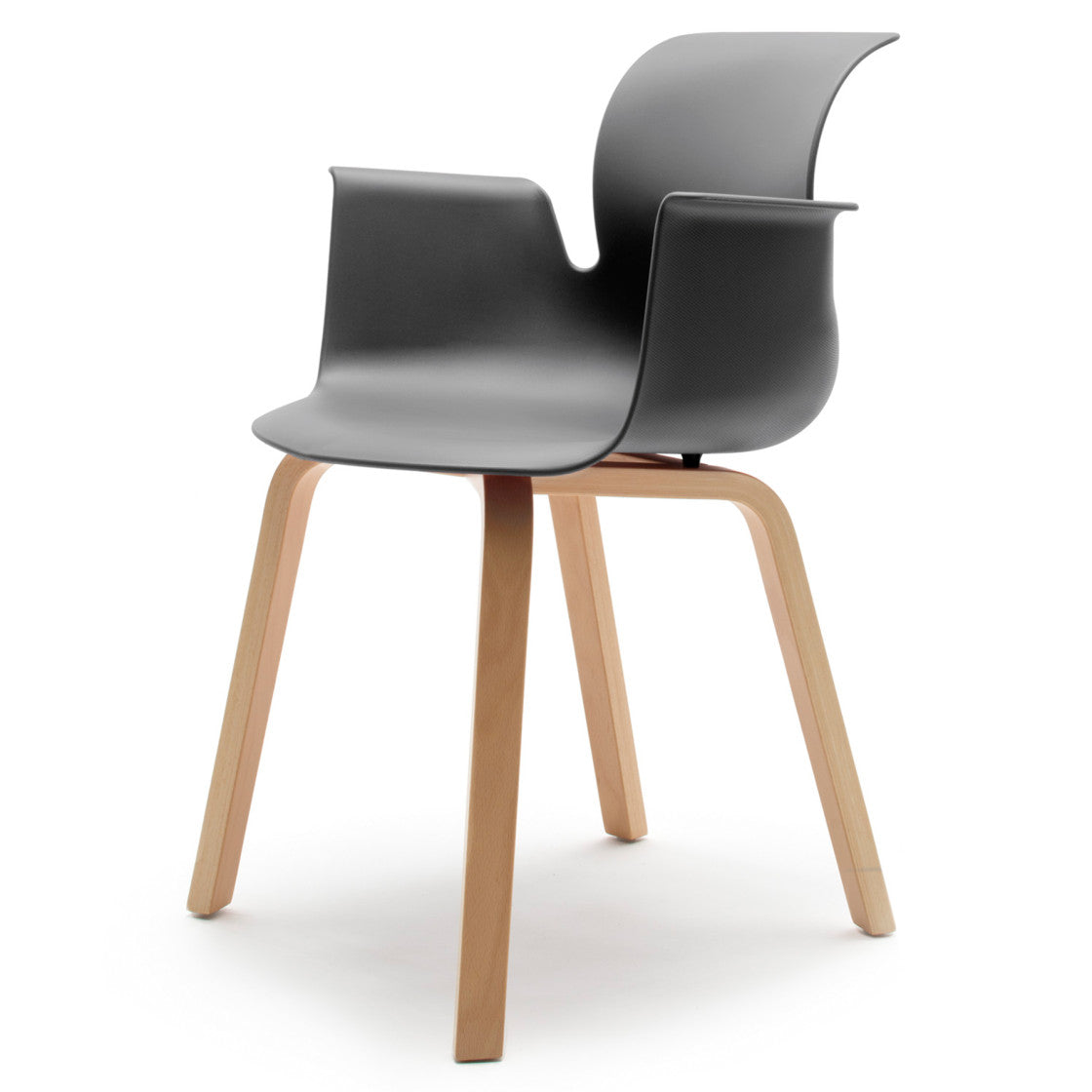 Pro Armchair Vierbeinholzgestell von Flötotto