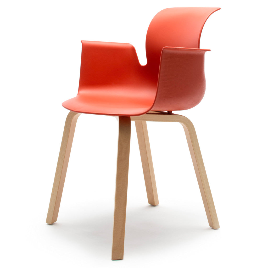 Pro Armchair Vierbeinholzgestell von Flötotto