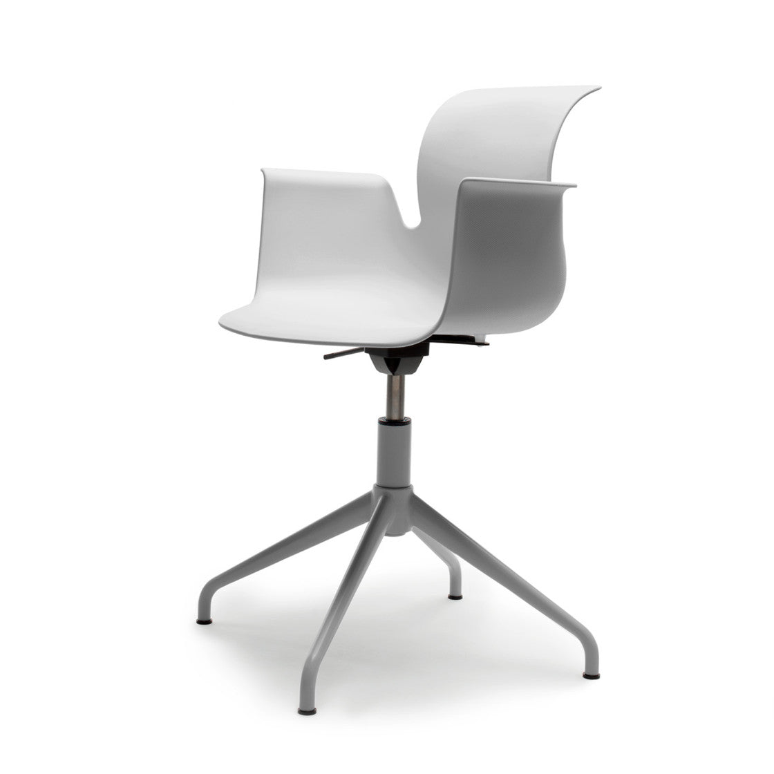 Pro Armchair Viersternalugestell farbig pulverbeschichtet von Flötotto