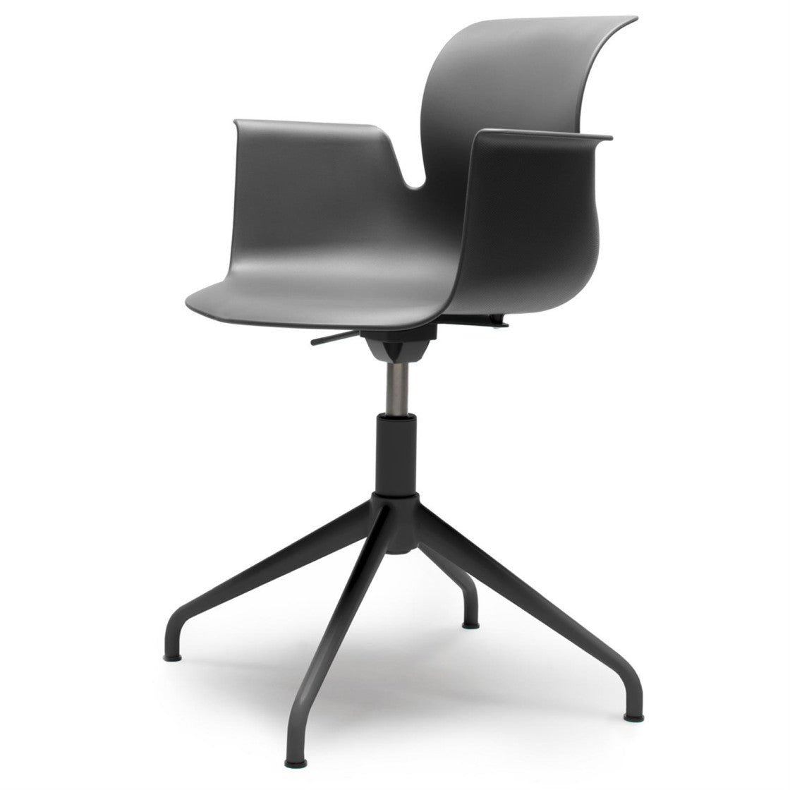 Pro Armchair Viersternalugestell farbig pulverbeschichtet von Flötotto