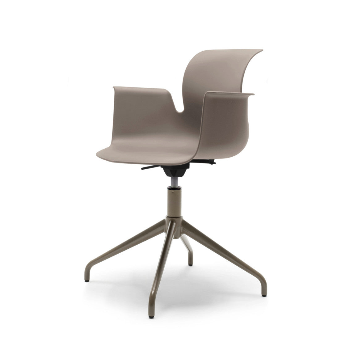 Pro Armchair Viersternalugestell farbig pulverbeschichtet von Flötotto