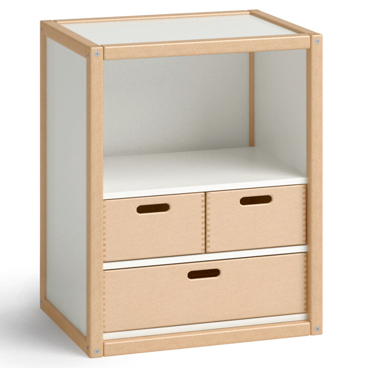 Container mit 3 Schubkästen, H74 B60 T45 von flötotto