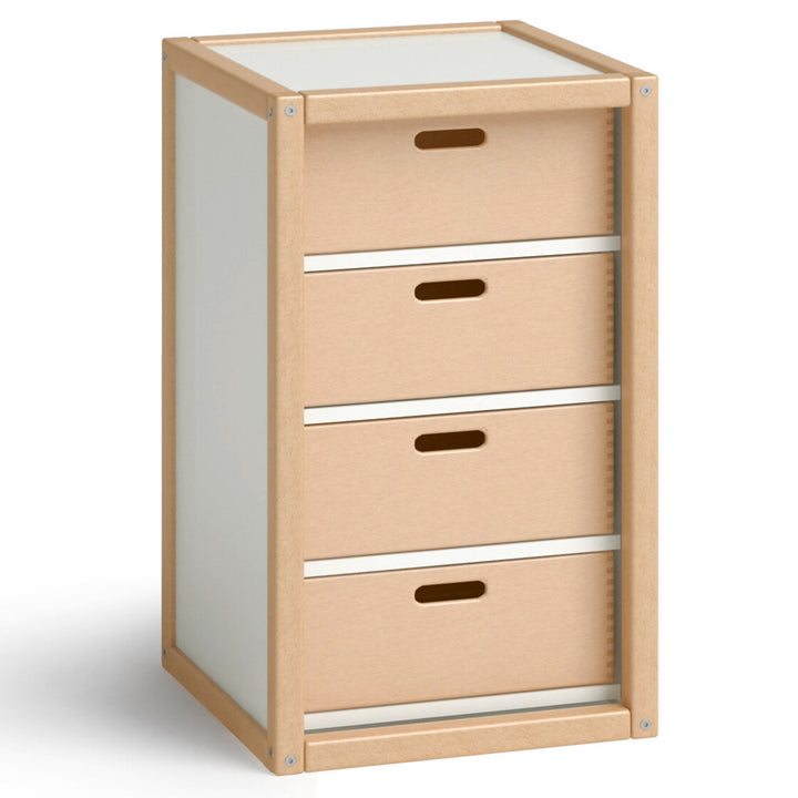 Container mit 4 Schubkästen, H74 B45 von flötotto