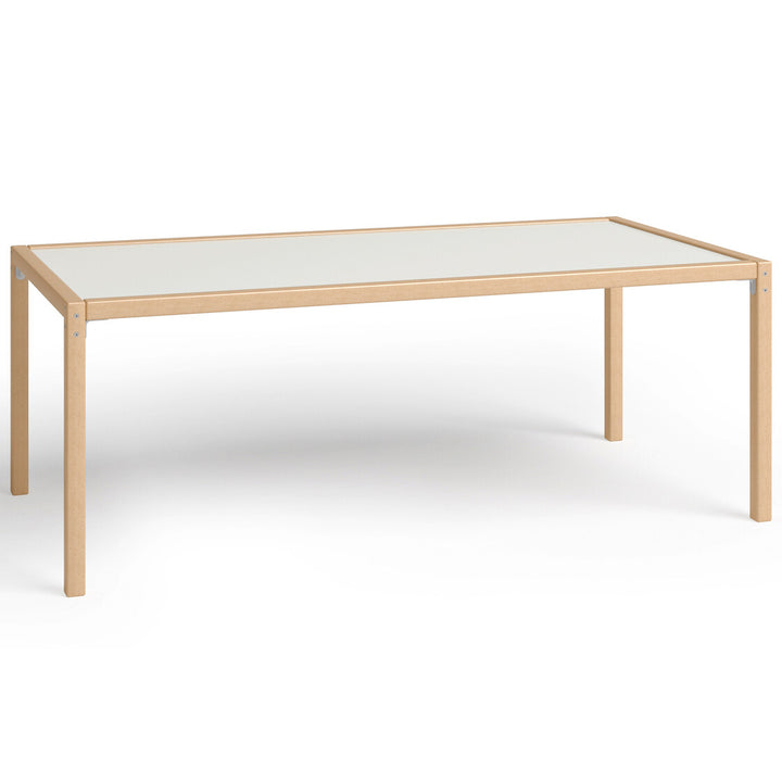 Tisch mit eingefasster Platte von Flötotto