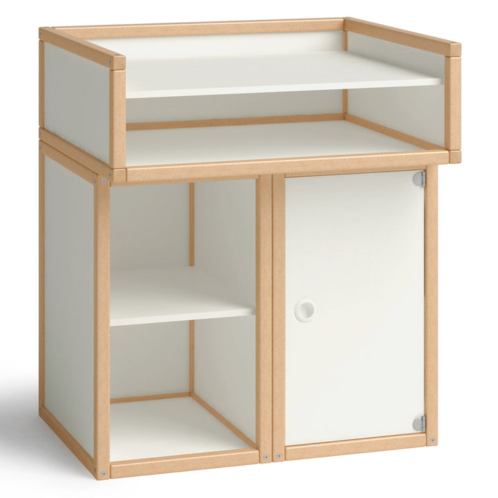 Wickelkommode offen und mit Türvon flötotto