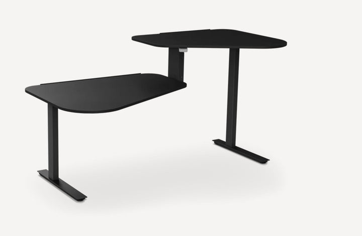 Aeris Active Office Desk in Schwarz