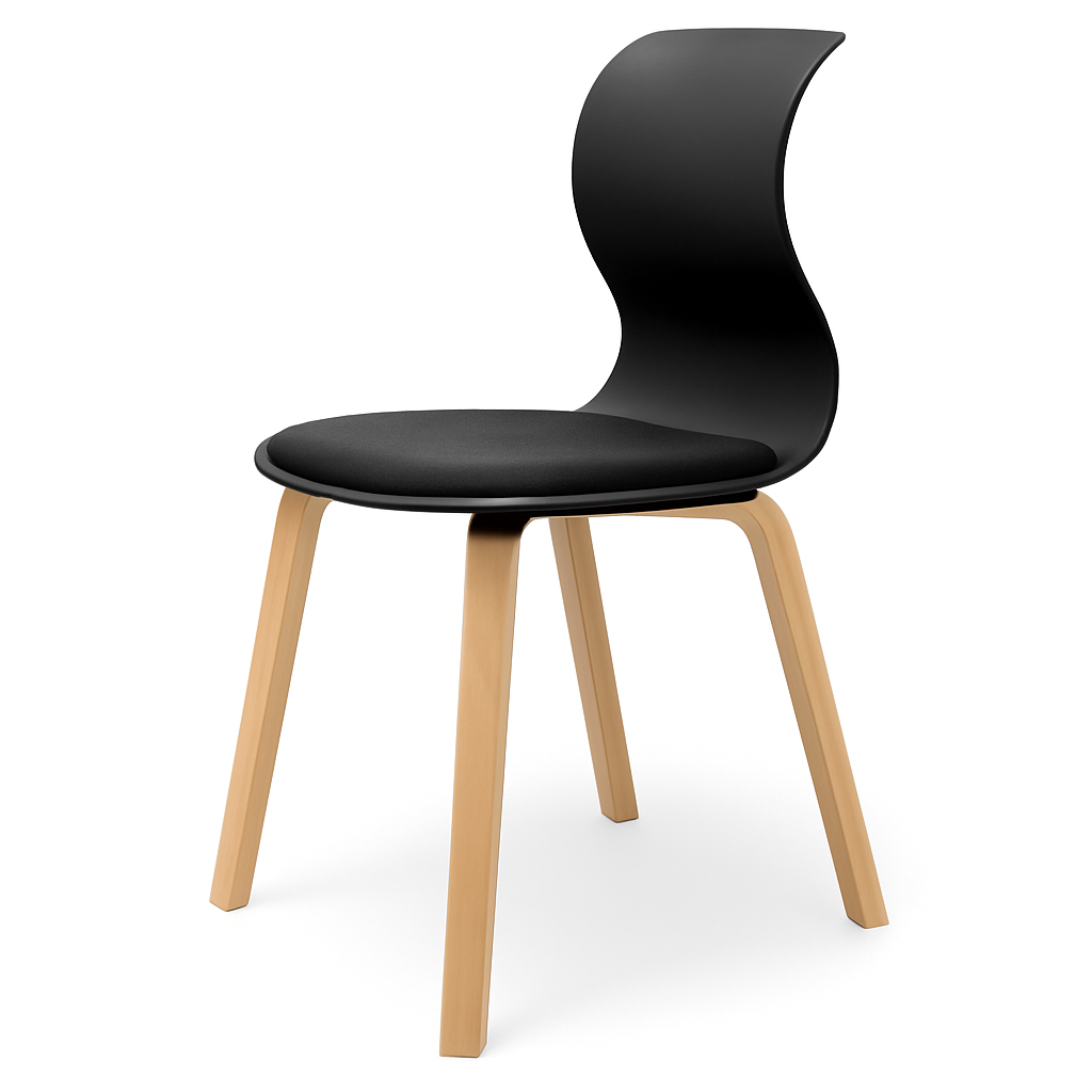 Pro Chair Vierbeinholzgestell von Flötotto