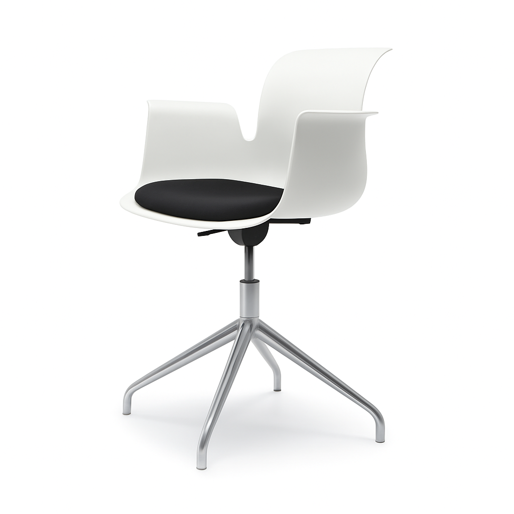PRO ARMCHAIR Vierstern-Aluminiumgestell