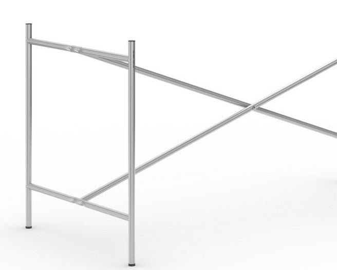 Eiermann 1 Tisch inkl. Melamintischplatte 140x80 cm (Kreuzposition: Exzentrisch)