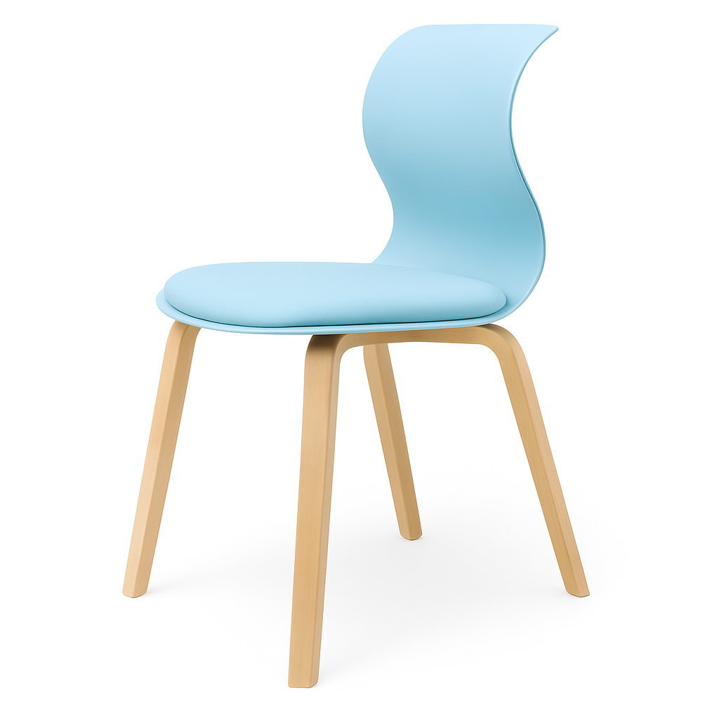 Pro Chair Vierbeinholzgestell von Flötotto