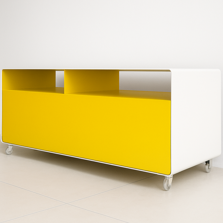 Sideboard R 109N mit Klapptür auf Rollen von Müller Möbel