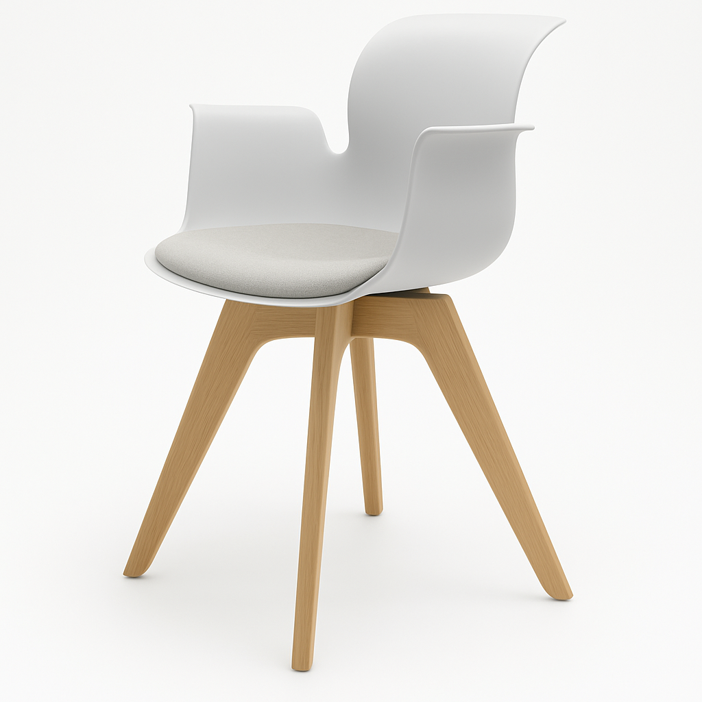 Pro Armchair Viersternholzgestell von Flötotto