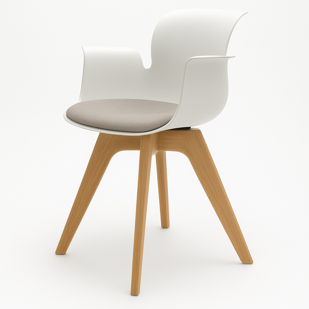 Pro Armchair Viersternholzgestell von Flötotto