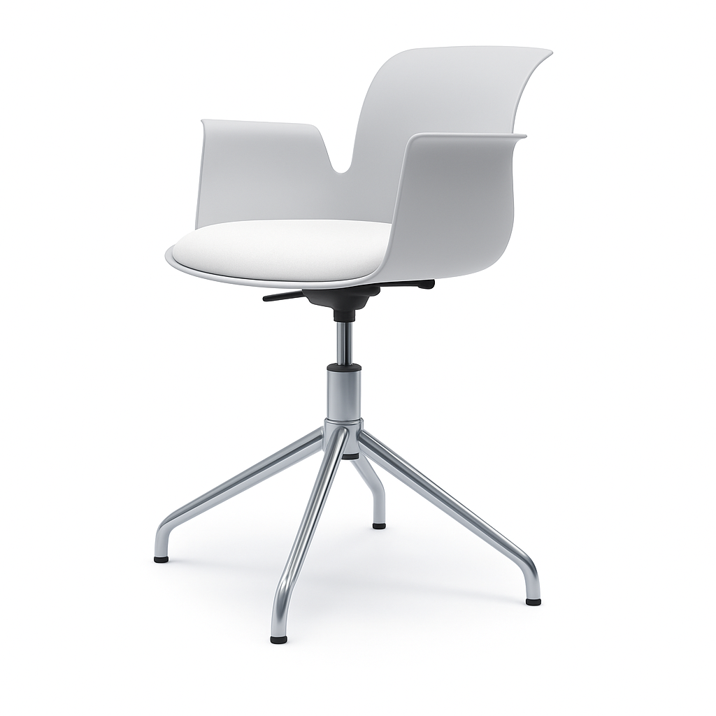 PRO ARMCHAIR Vierstern-Aluminiumgestell