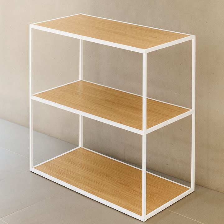 Regal HOME grundelement mit 3 Böden von Jan Kurtz