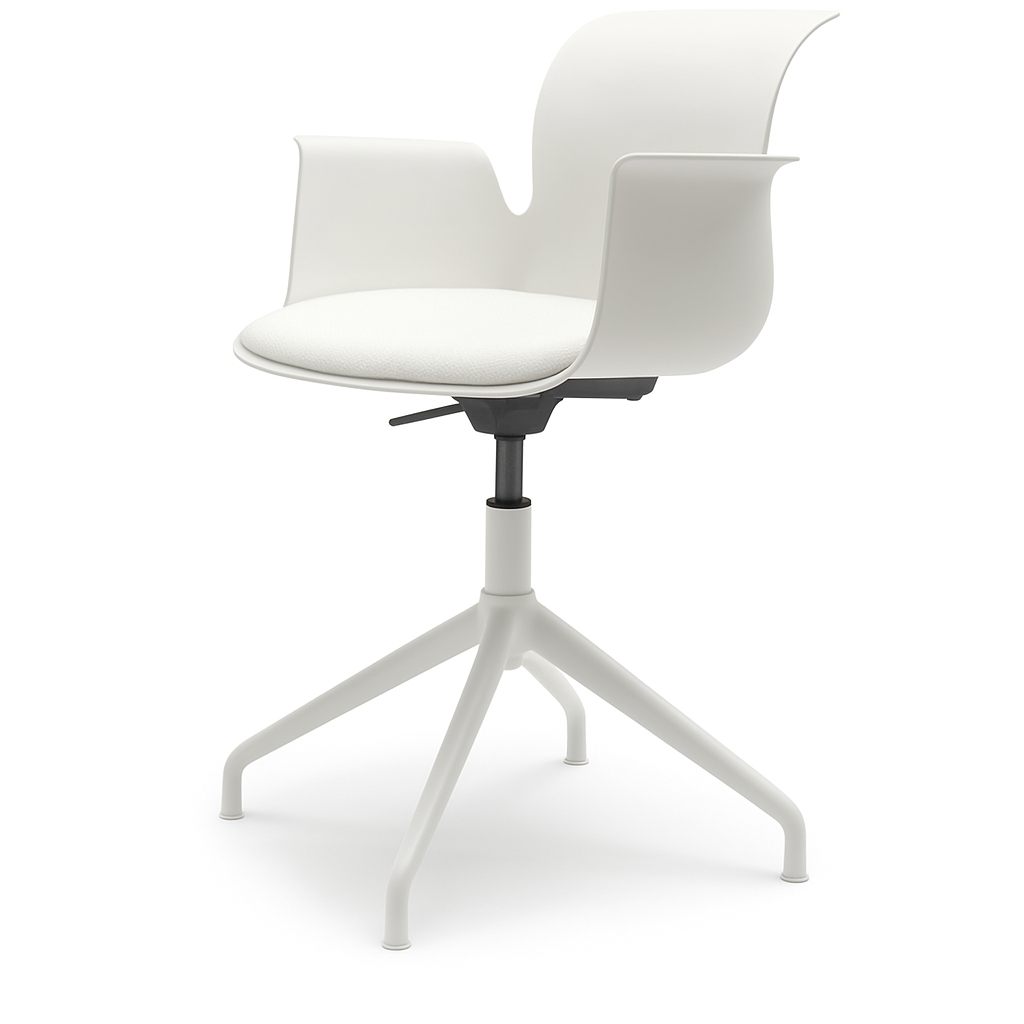 Pro Armchair Viersternalugestell farbig pulverbeschichtet von Flötotto