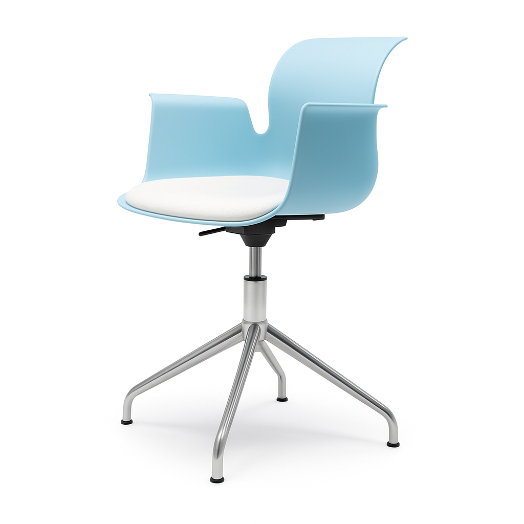 PRO ARMCHAIR Vierstern-Aluminiumgestell